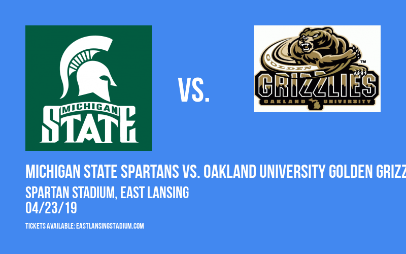 Michigan State Spartans vs. Oakland University Golden Grizzlies at Spartan Stadium tickets Michigan State Spartans vs. Oakland University Golden Grizzlies at Spartan Stadium